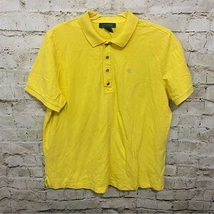 Lauren Ralph Lauren Yellow Short Sleeve Polo Shirt